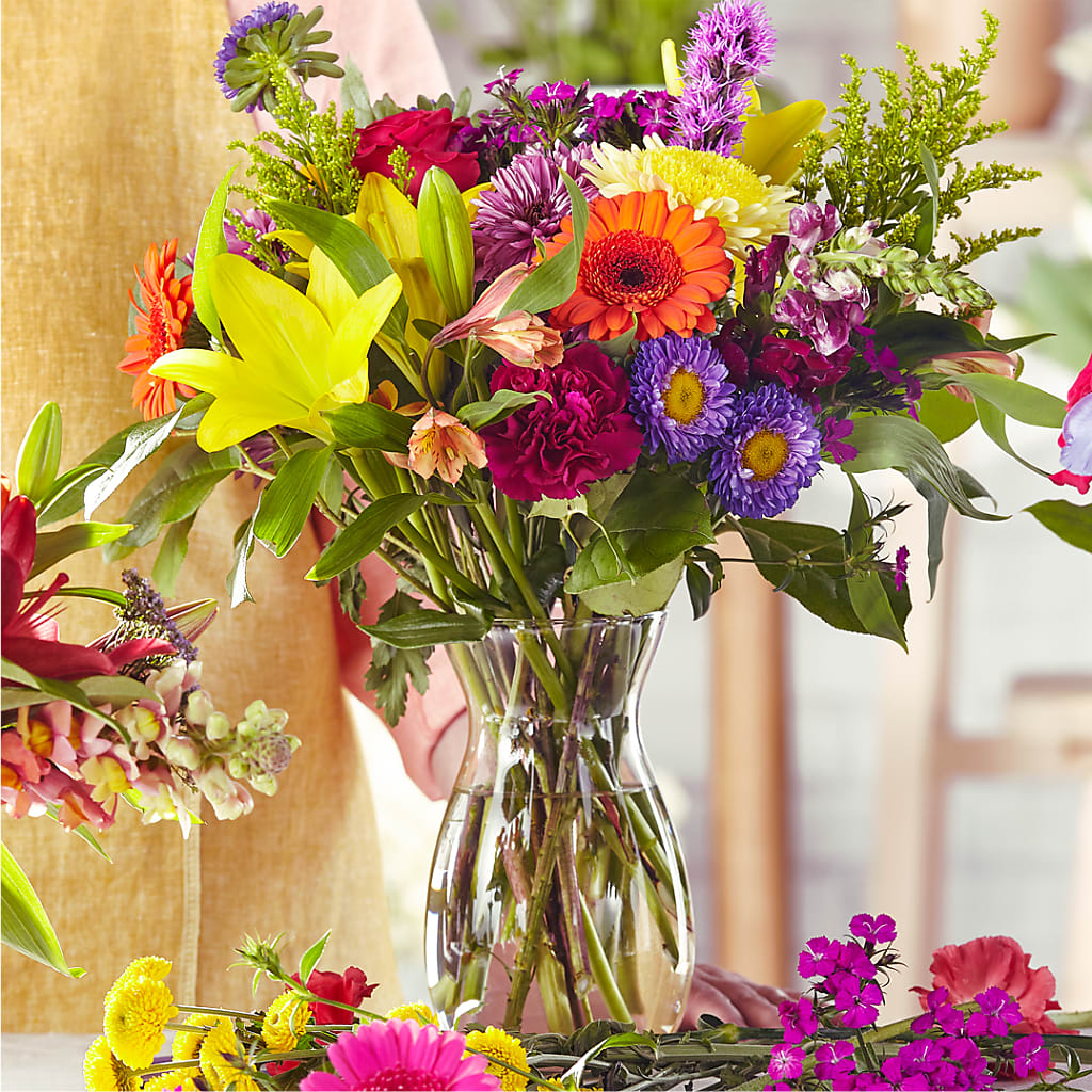 Bold & Bright – A Florist Original – Rosewood Flower Shop, Humble TX