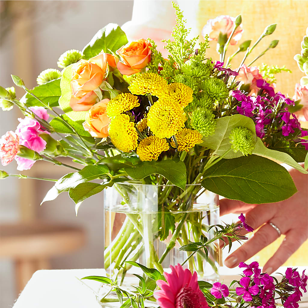 Bold & Bright – A Florist Original – Rosewood Flower Shop, Humble TX