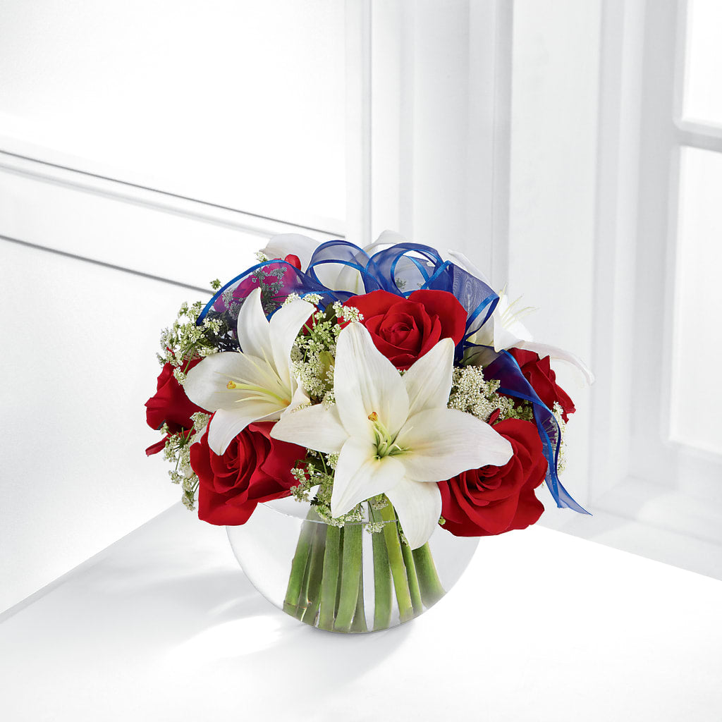 Independence Bouquet – Rosewood Flower Shop, Humble TX