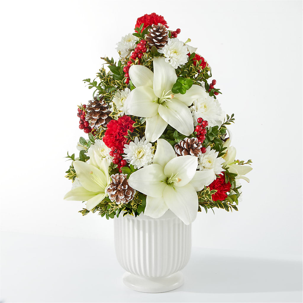 Festive Moments Tree – Rosewood Flower Shop, Humble TX