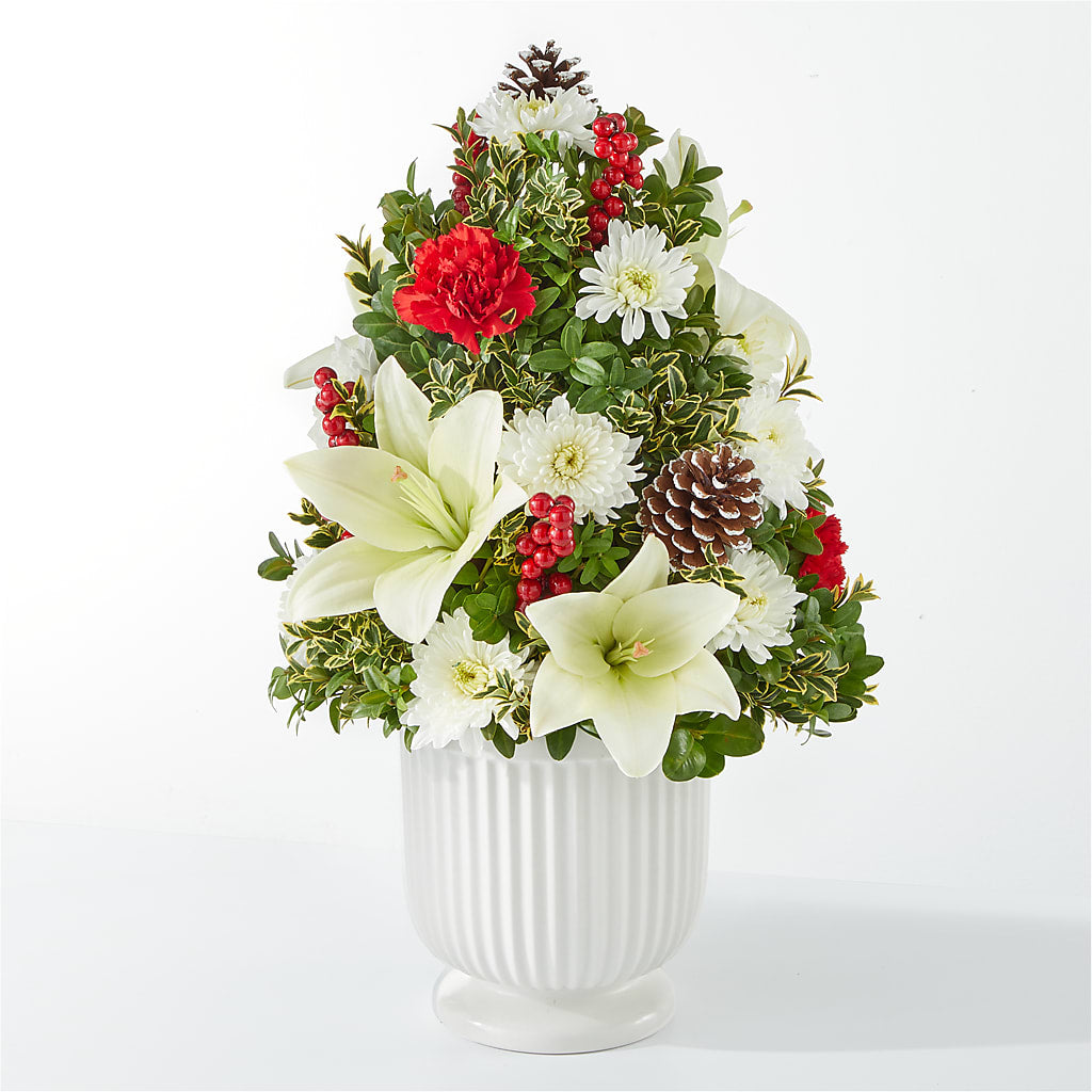 Festive Moments Tree – Rosewood Flower Shop, Humble TX