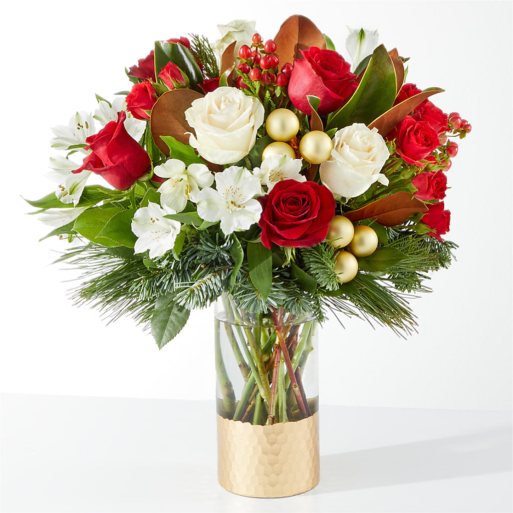 Joy & Jolly Bouquet – Rosewood Flower Shop, Humble TX