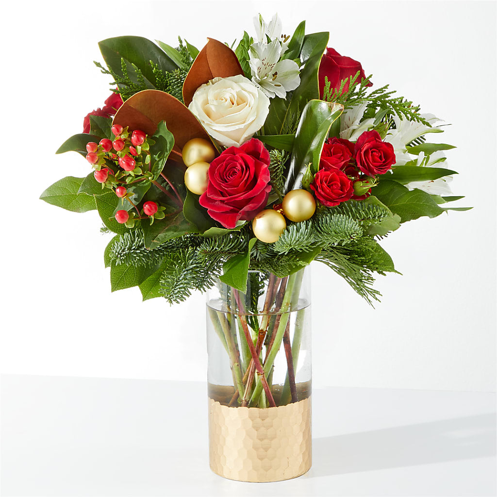 Joy & Jolly Bouquet – Rosewood Flower Shop, Humble TX