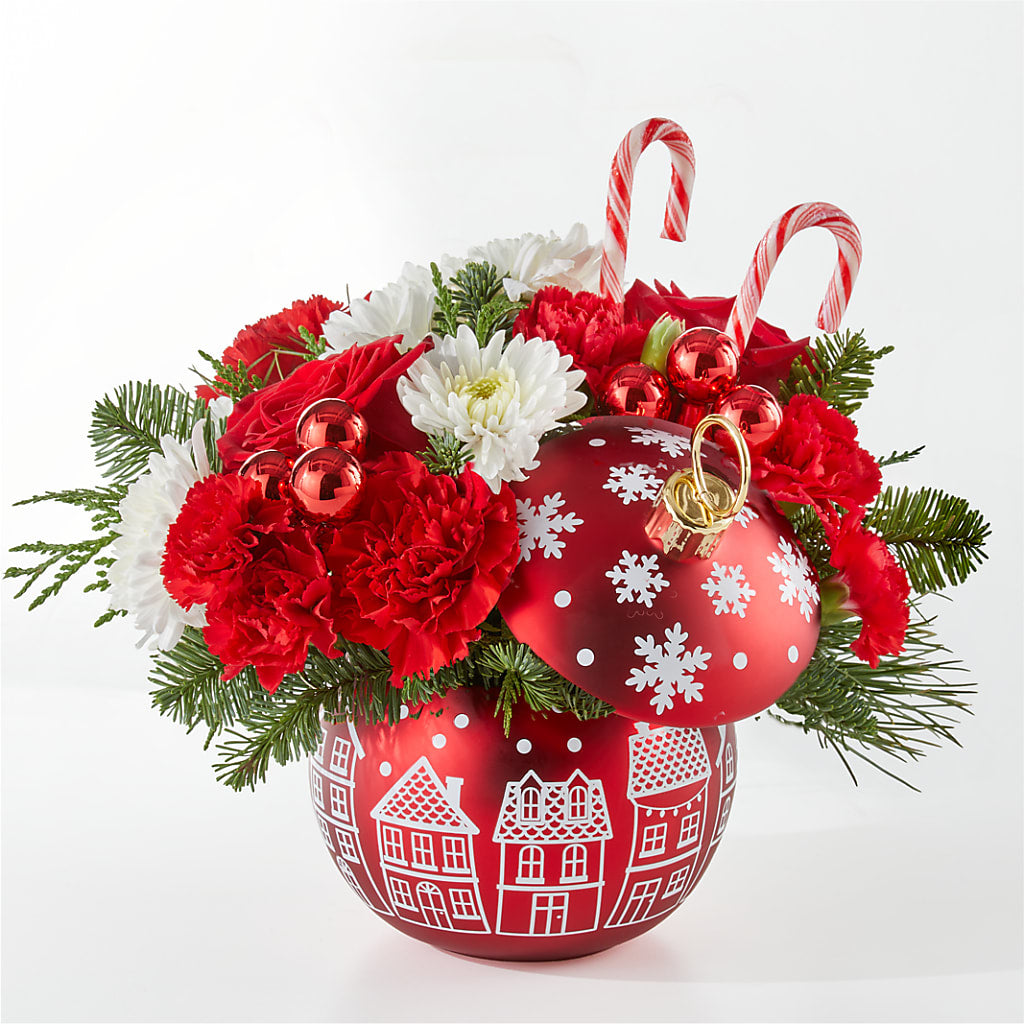 Cheer in the Air Ornament – Rosewood Flower Shop, Humble TX
