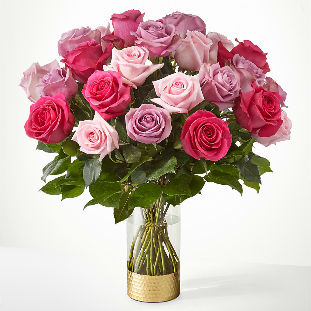 Pure Beauty Mixed Roses – Rosewood Flower Shop, Humble TX