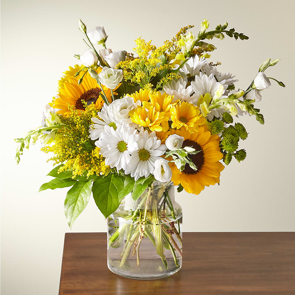 Hello Sunshine Bouquet – Rosewood Flower Shop, Humble TX
