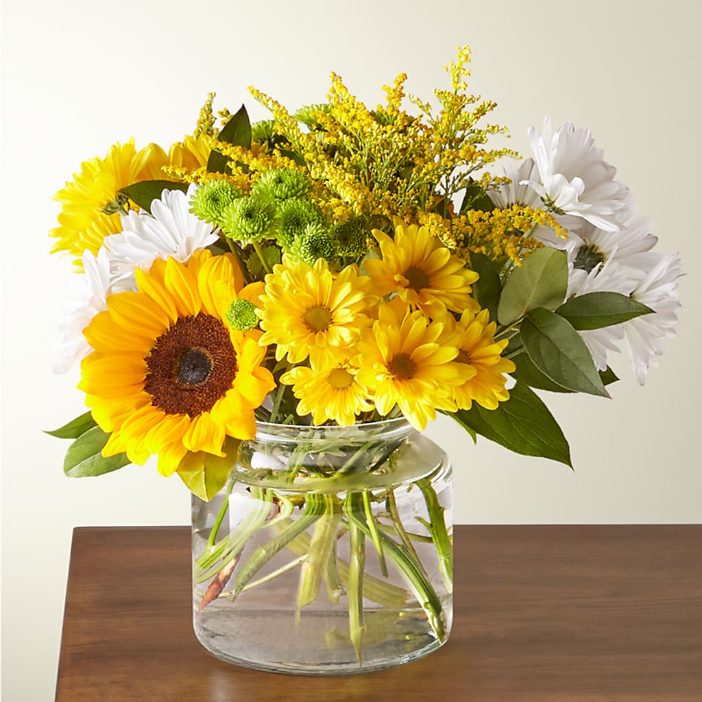 Hello Sunshine Bouquet – Rosewood Flower Shop, Humble TX