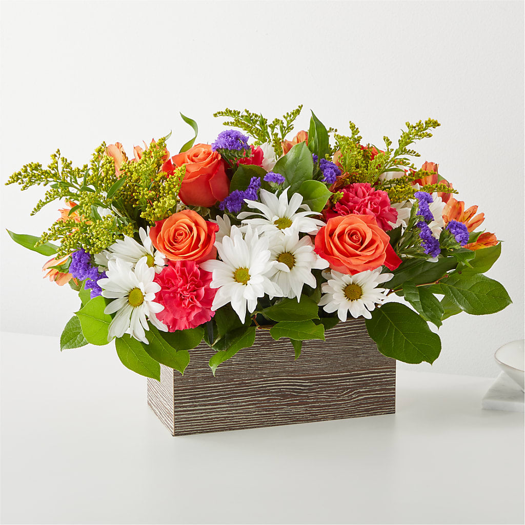 Oopsie Daisy Box Bouquet – Rosewood Flower Shop, Humble TX
