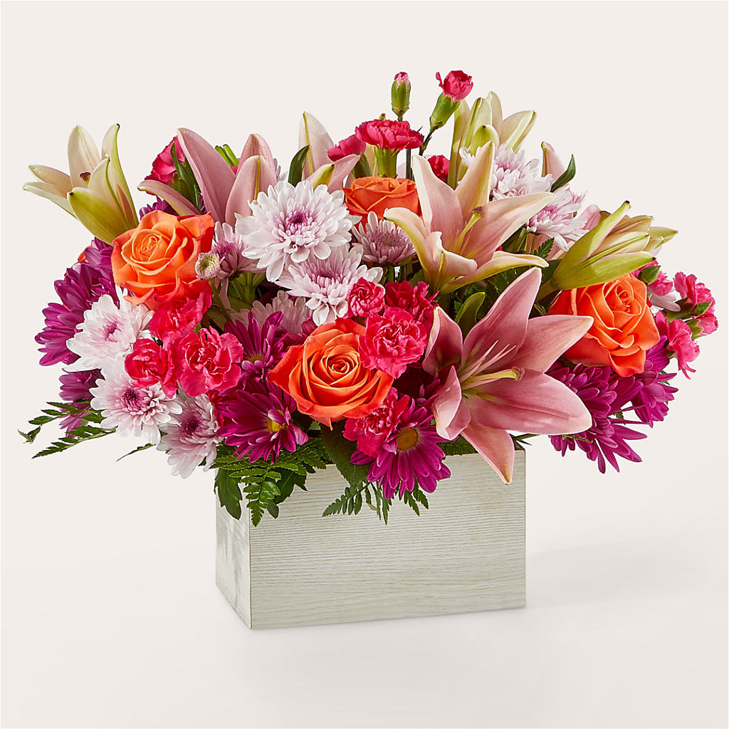 Light of My Life Box Bouquet – Rosewood Flower Shop, Humble TX