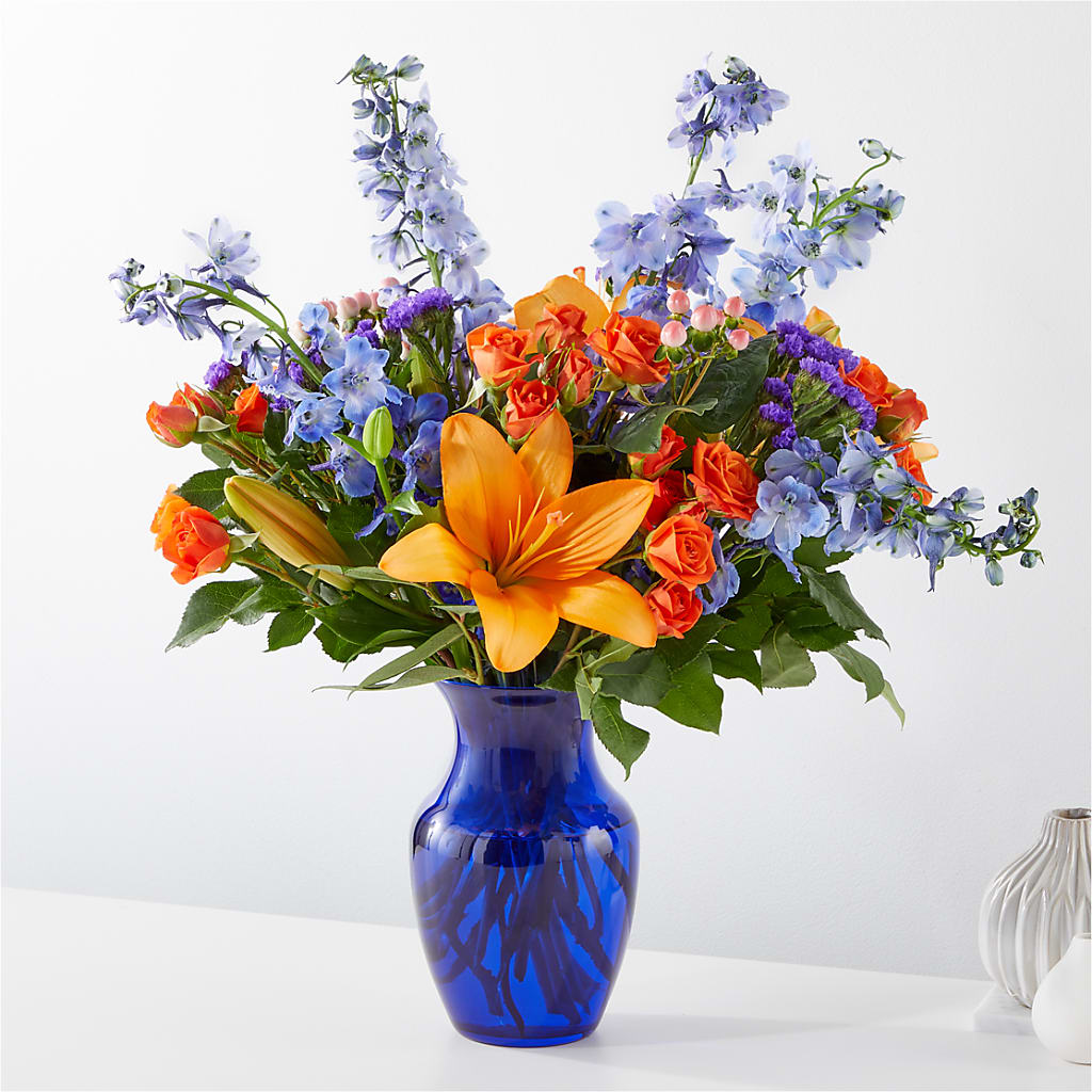 Radiant Citrus Bouquet – Rosewood Flower Shop, Humble TX