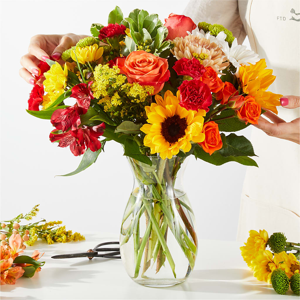 Fall Delight – A Florist Original – Rosewood Flower Shop, Humble TX