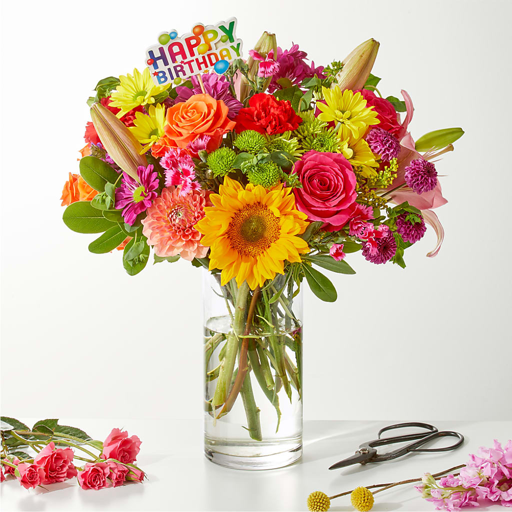 Cue the Confetti - A Florist Original – Rosewood Flower Shop, Humble TX
