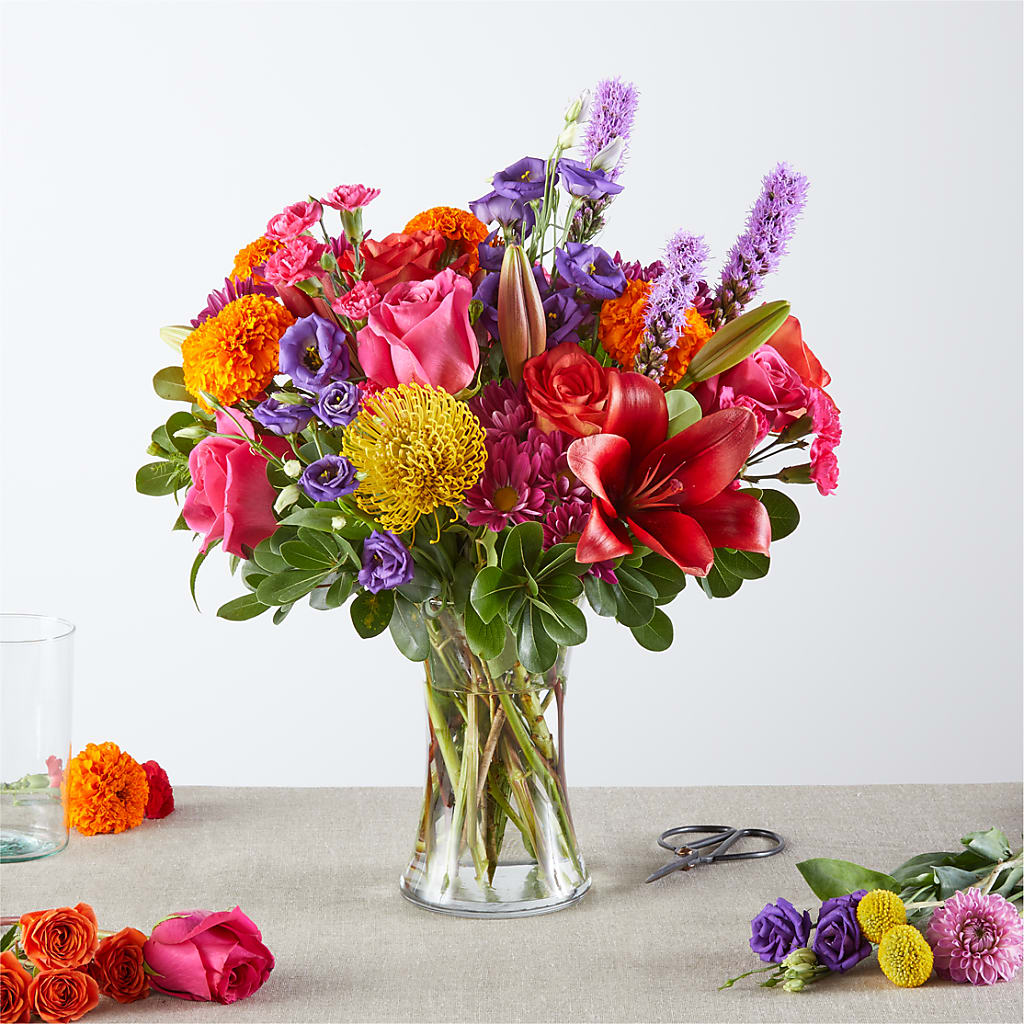 Feast of Color – A Florist Original – Rosewood Flower Shop, Humble TX