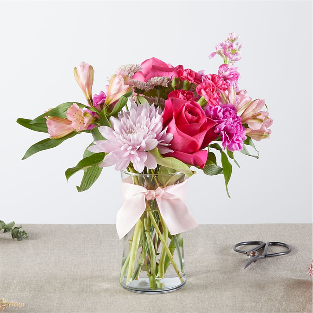 Pink Ribbon - A Florist Original – Rosewood Flower Shop, Humble TX