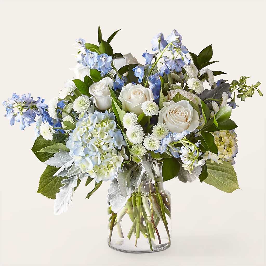 Clear Skies Bouquet – Rosewood Flower Shop, Humble TX