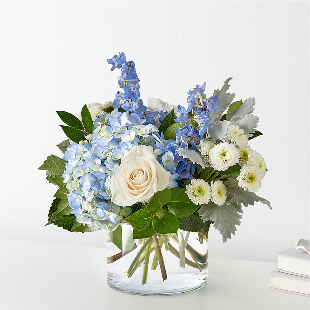 Clear Skies Bouquet – Rosewood Flower Shop, Humble TX