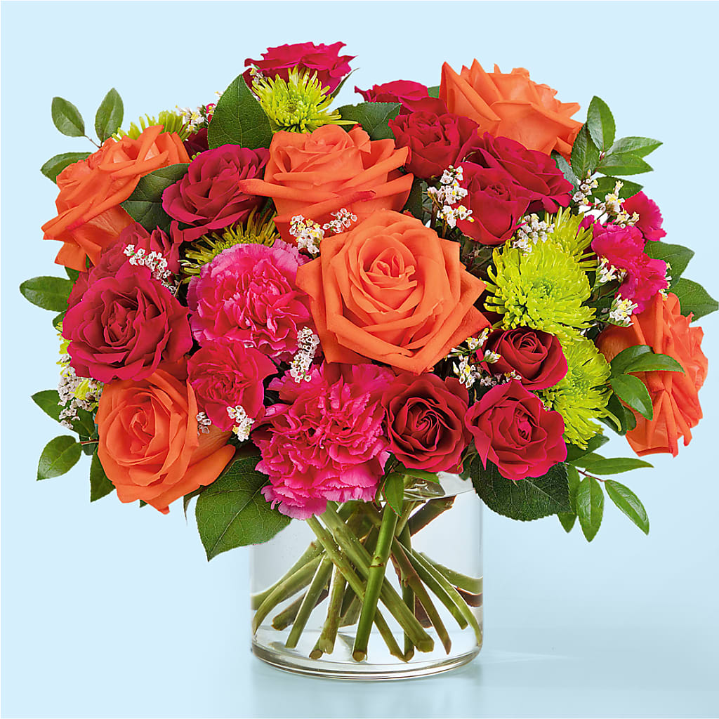 Colorful Carnival Bouquet – Rosewood Flower Shop, Humble TX