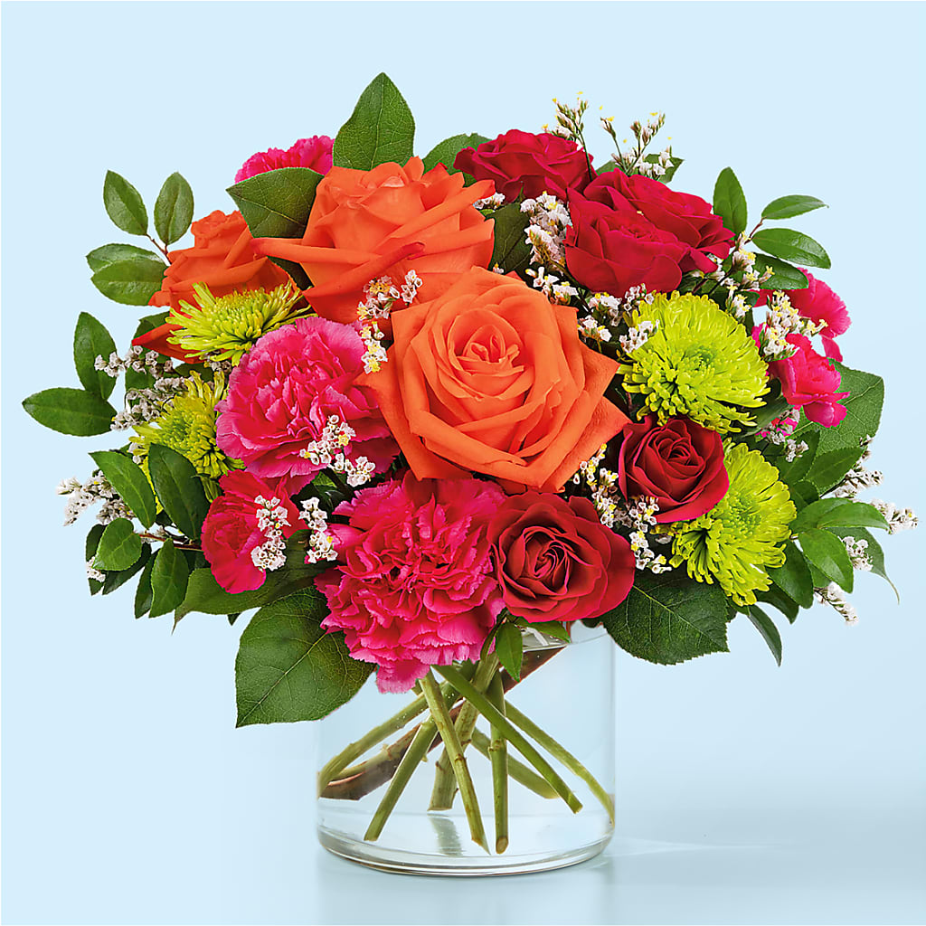 Colorful Carnival Bouquet – Rosewood Flower Shop, Humble TX
