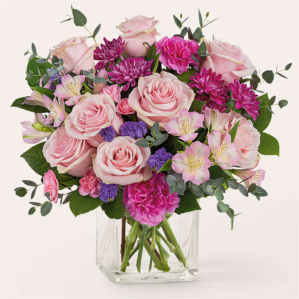 Rosy Radiance Bouquet – Rosewood Flower Shop, Humble TX