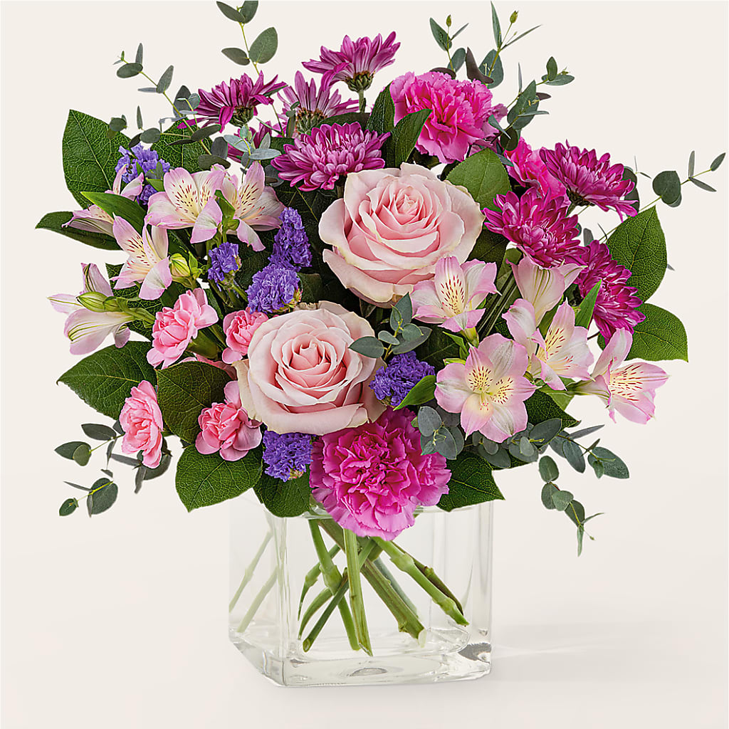 Rosy Radiance Bouquet – Rosewood Flower Shop, Humble TX