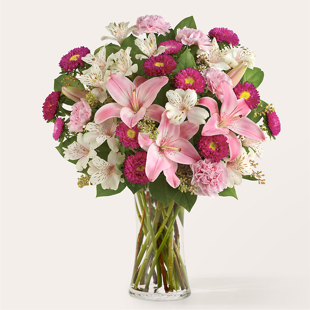 Feeling Fuchsia Bouquet – Rosewood Flower Shop, Humble TX