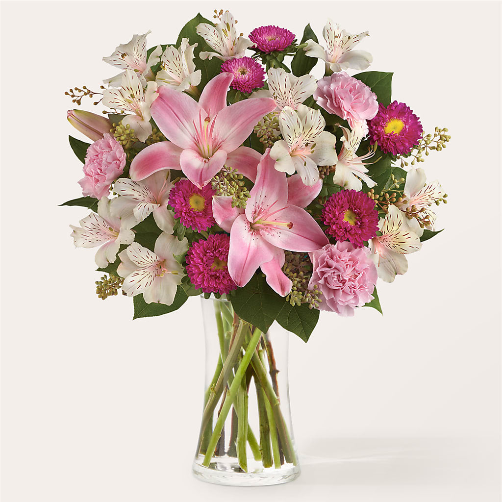 Feeling Fuchsia Bouquet – Rosewood Flower Shop, Humble TX