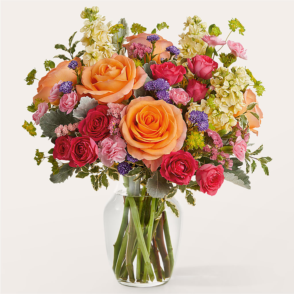 Tangerine Tango Bouquet – Rosewood Flower Shop, Humble TX