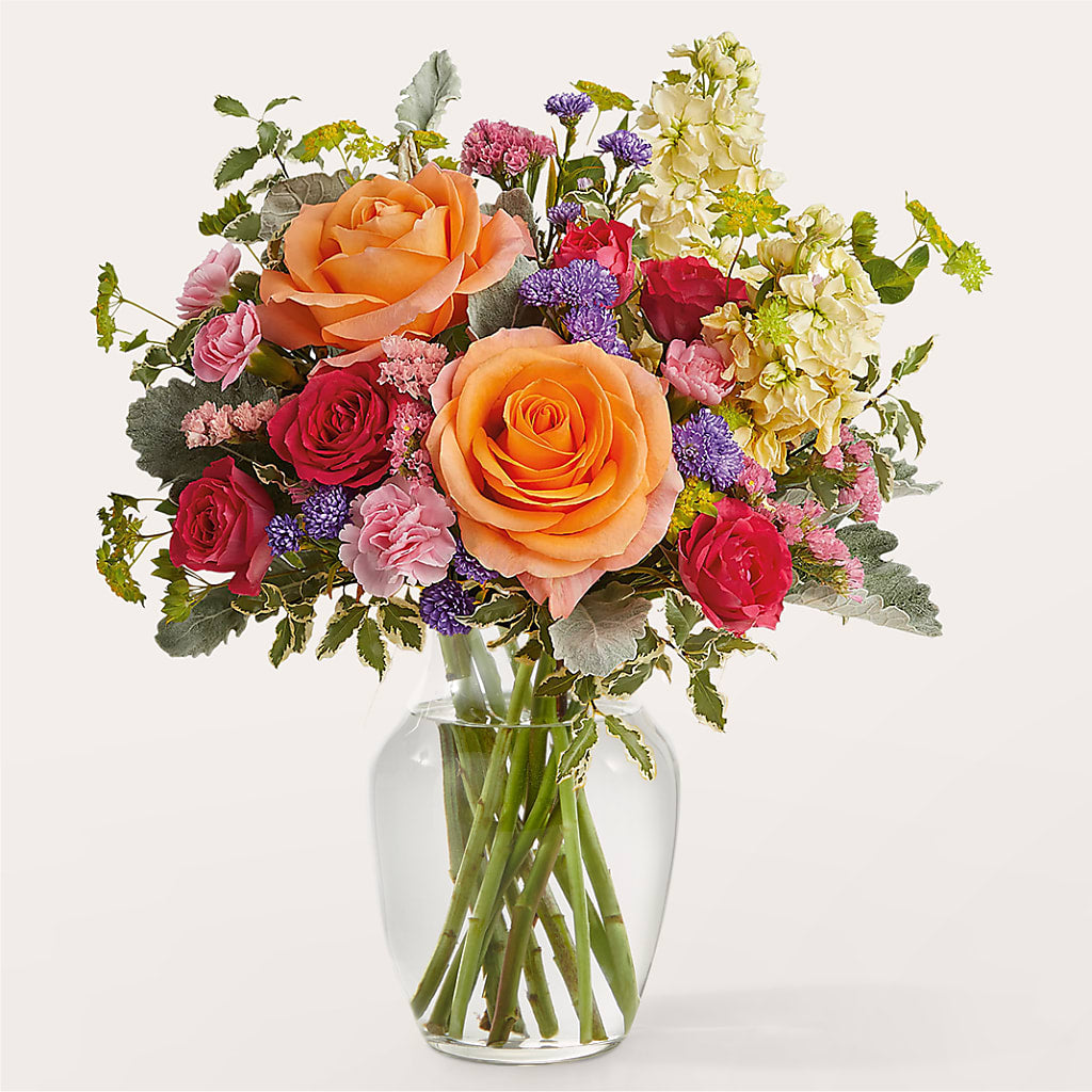 Tangerine Tango Bouquet – Rosewood Flower Shop, Humble TX