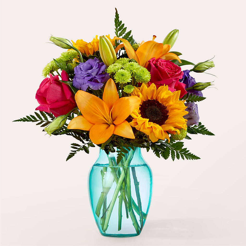 Double Rainbow Bouquet – Rosewood Flower Shop, Humble TX