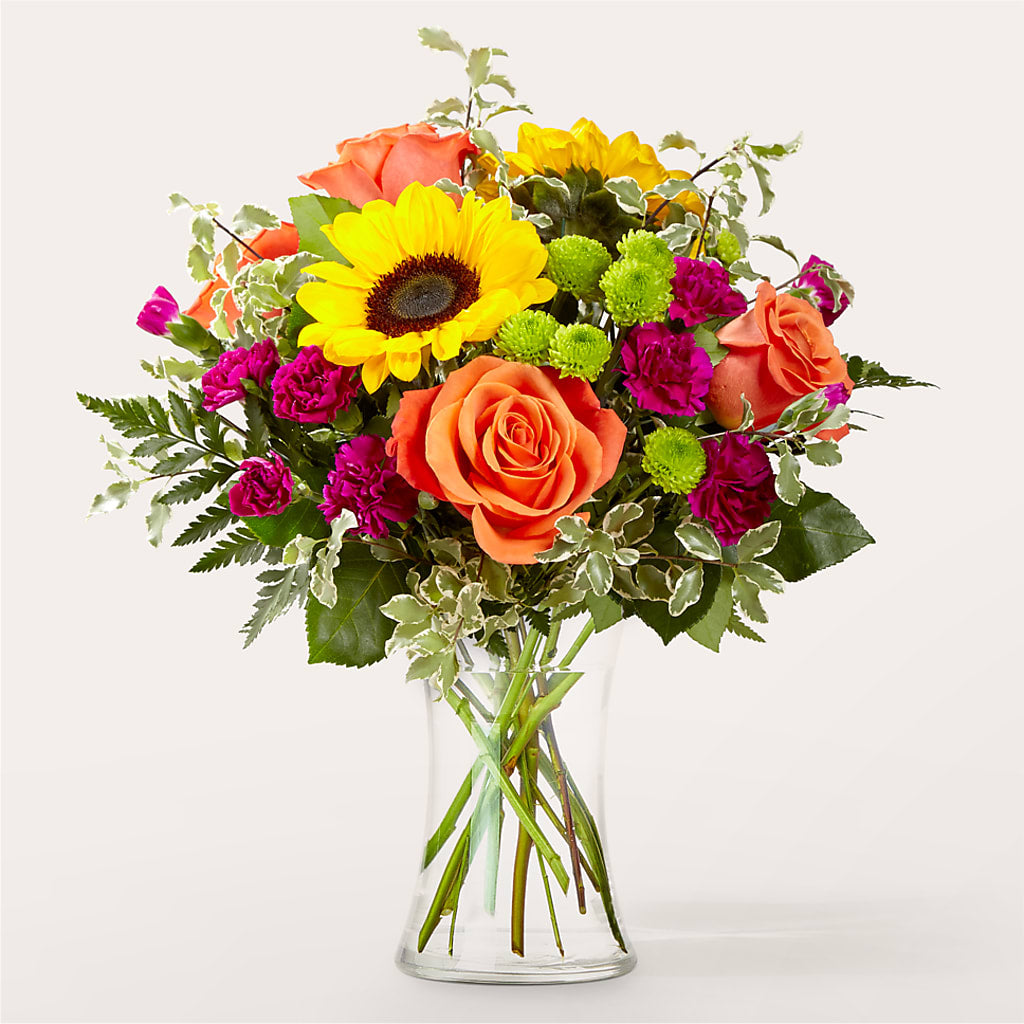 Warmth & Light Bouquet – Rosewood Flower Shop, Humble TX