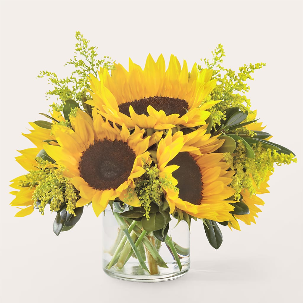 Beaming Sunflower Bouquet – Rosewood Flower Shop, Humble TX