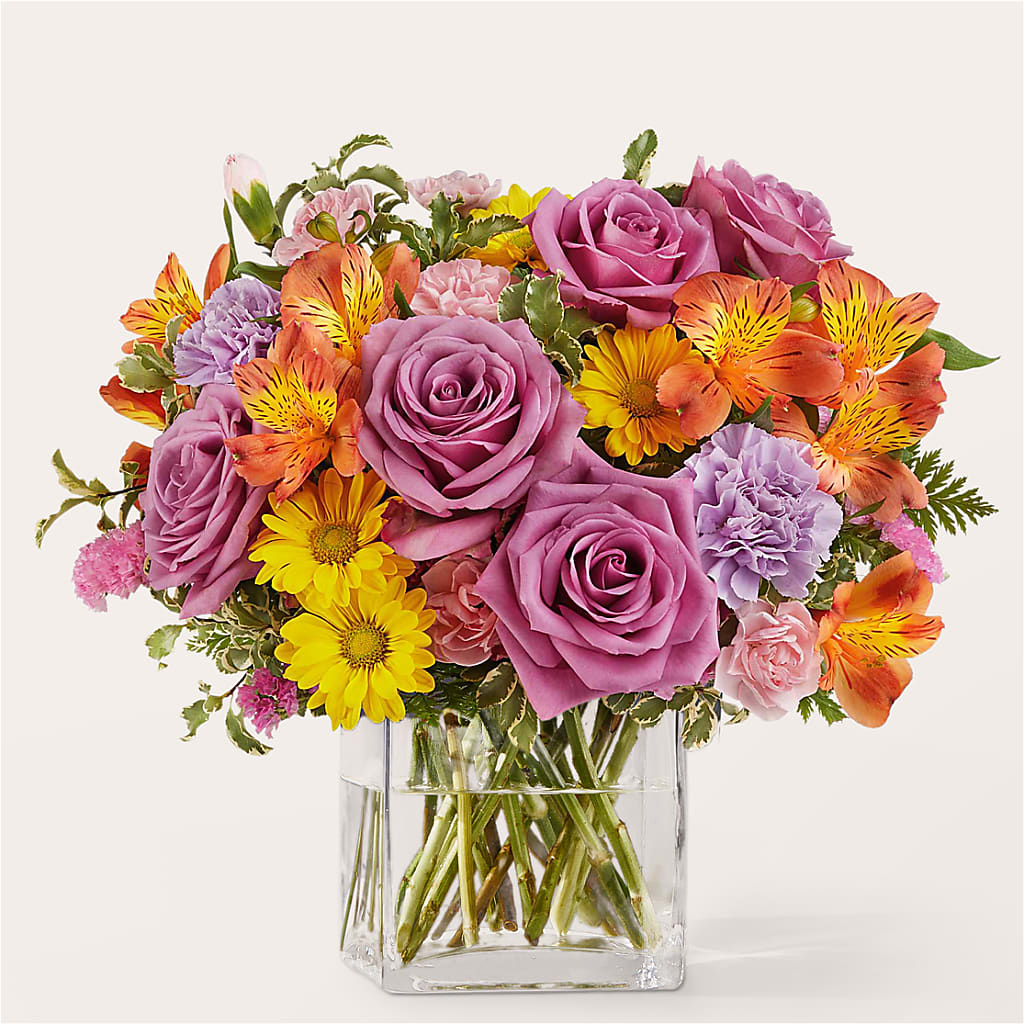 Shades of Happiness Bouquet – Rosewood Flower Shop, Humble TX