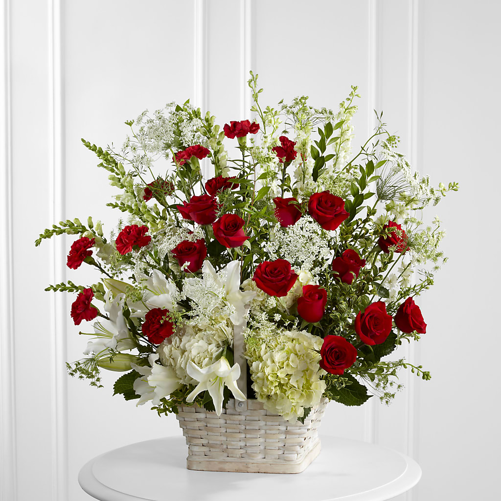 In Loving Memory Arrangement – Rosewood Flower Shop, Humble TX