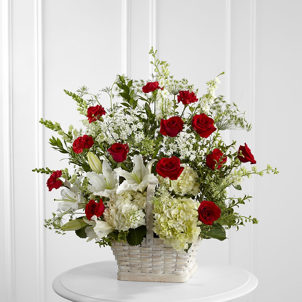 In Loving Memory Arrangement – Rosewood Flower Shop, Humble TX