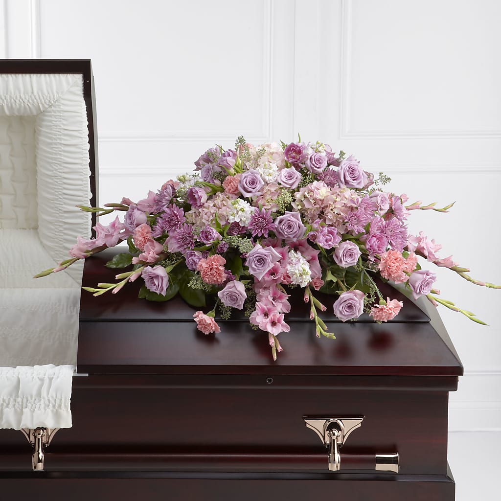 Immorata Casket Spray – Rosewood Flower Shop, Humble TX