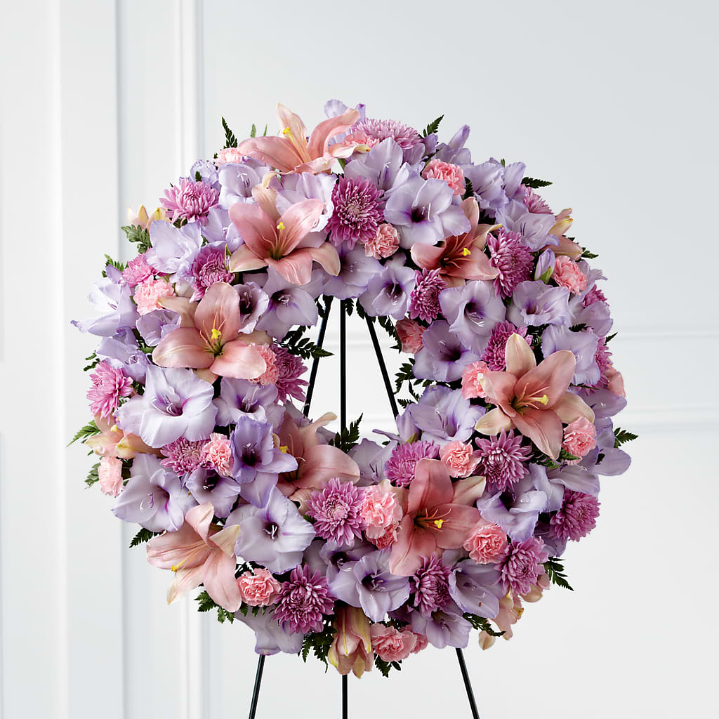 Beloved Friend Wreath – Rosewood Flower Shop, Humble TX