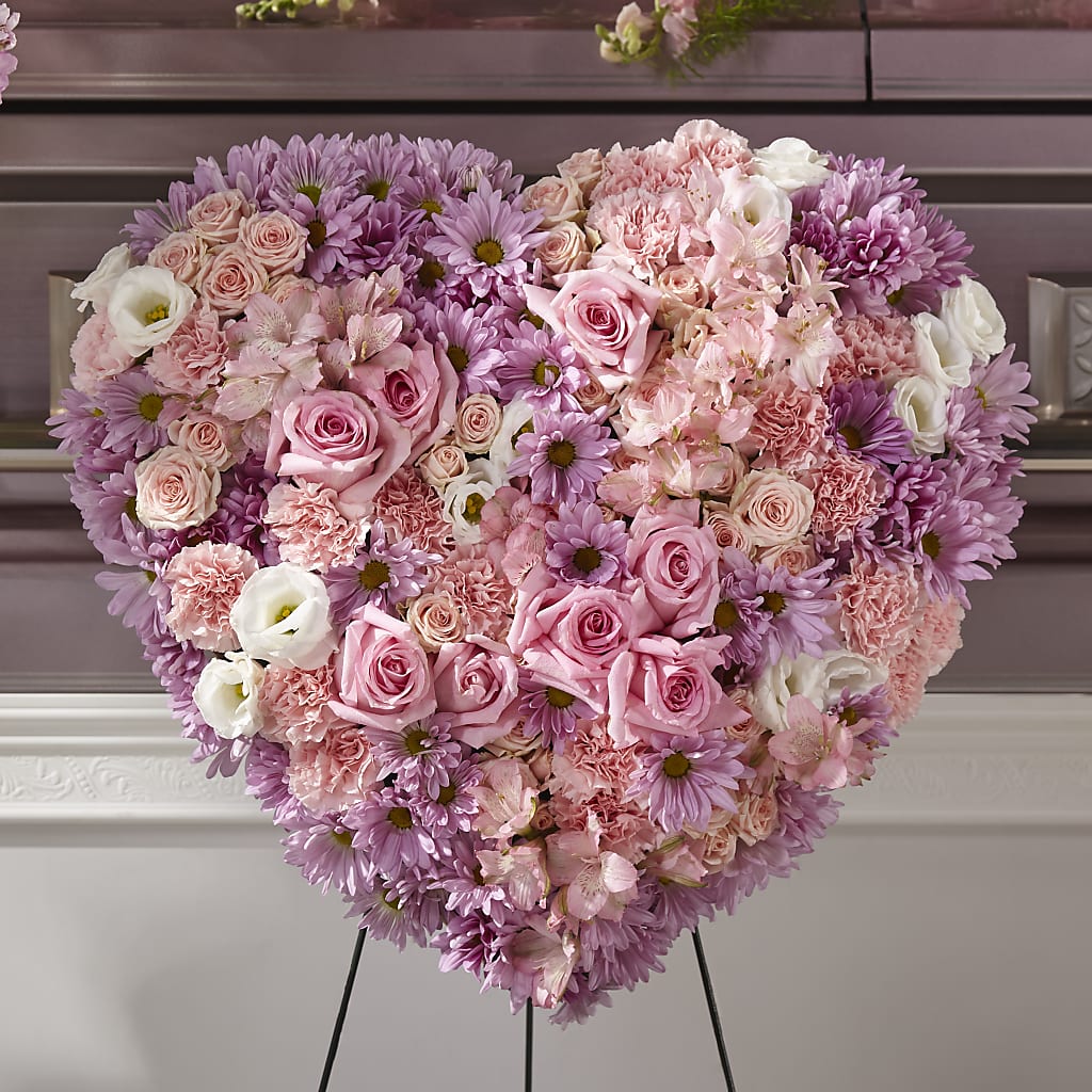 Heaven's Light Heart – Rosewood Flower Shop, Humble TX