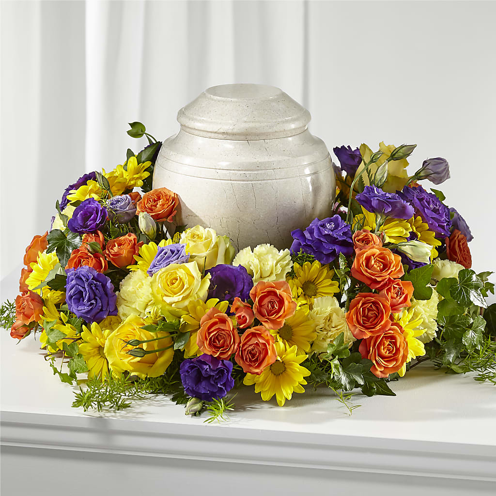 Blossoms of Remembrance Cremation Adornment – Rosewood Flower Shop, Humble TX