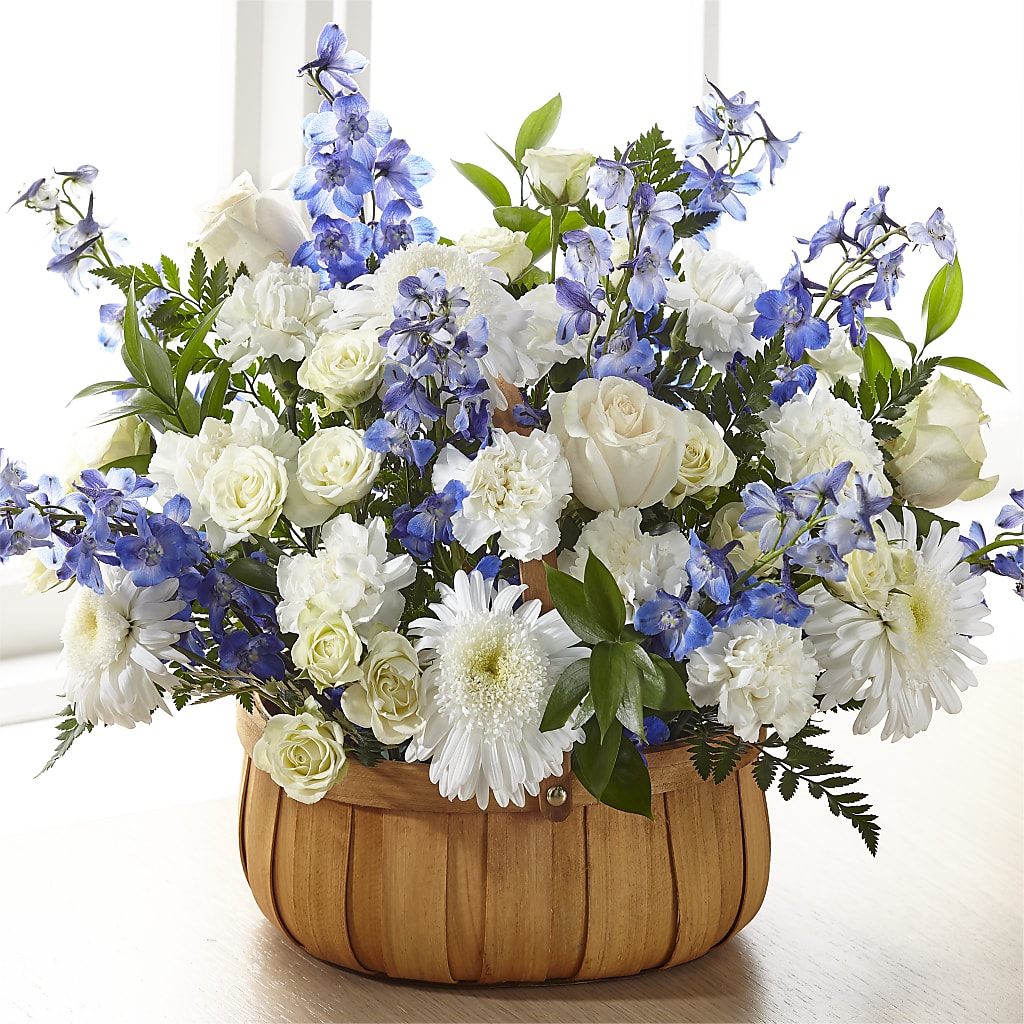 Harmony & Grace Basket – Rosewood Flower Shop, Humble TX