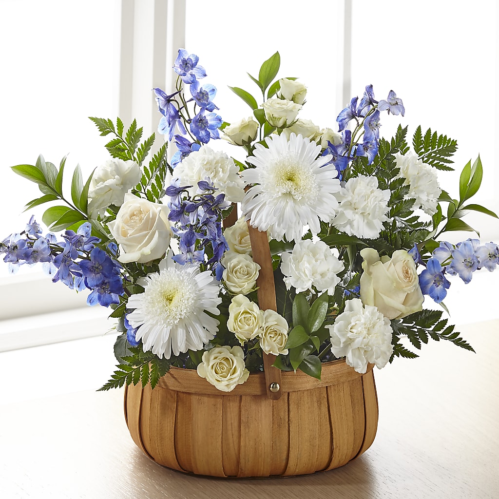 Harmony & Grace Basket – Rosewood Flower Shop, Humble TX