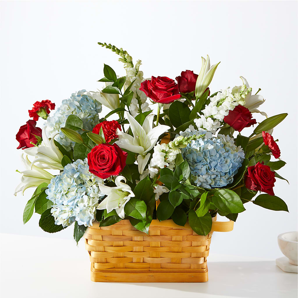 Greater Glory Basket – Rosewood Flower Shop, Humble TX