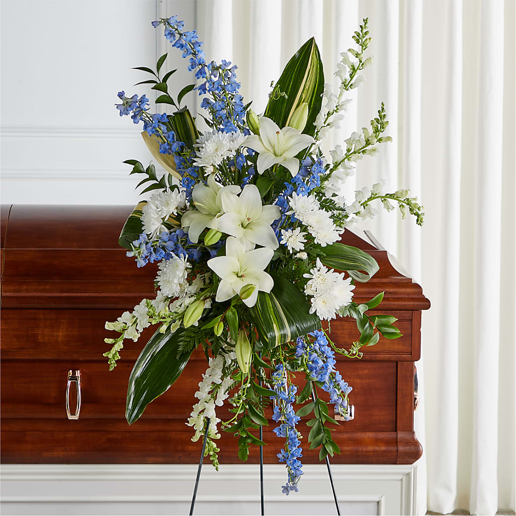 Eternal Impressions Standing Spray – Rosewood Flower Shop, Humble TX