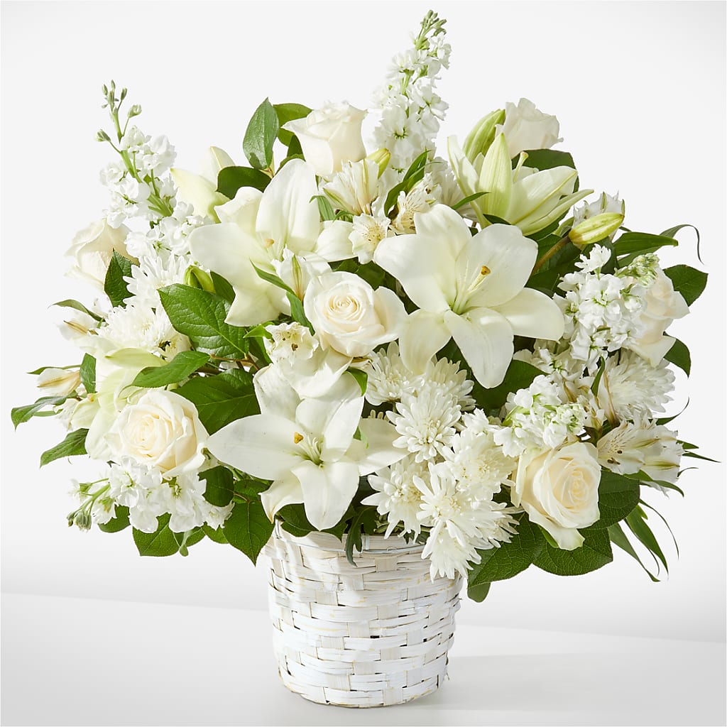 Peaceful Reflections Arrangement – Rosewood Flower Shop, Humble TX