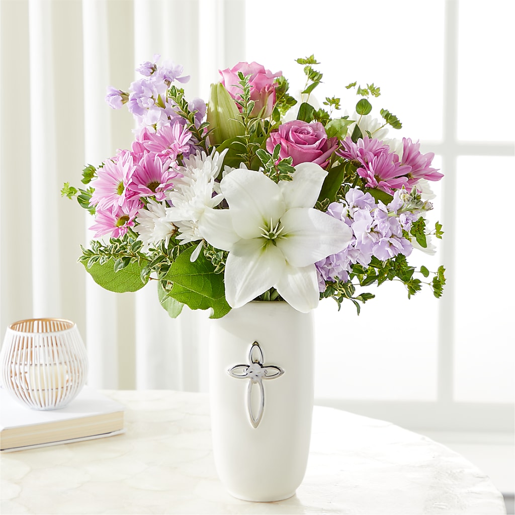 Sacred Space Bouquet – Rosewood Flower Shop, Humble TX