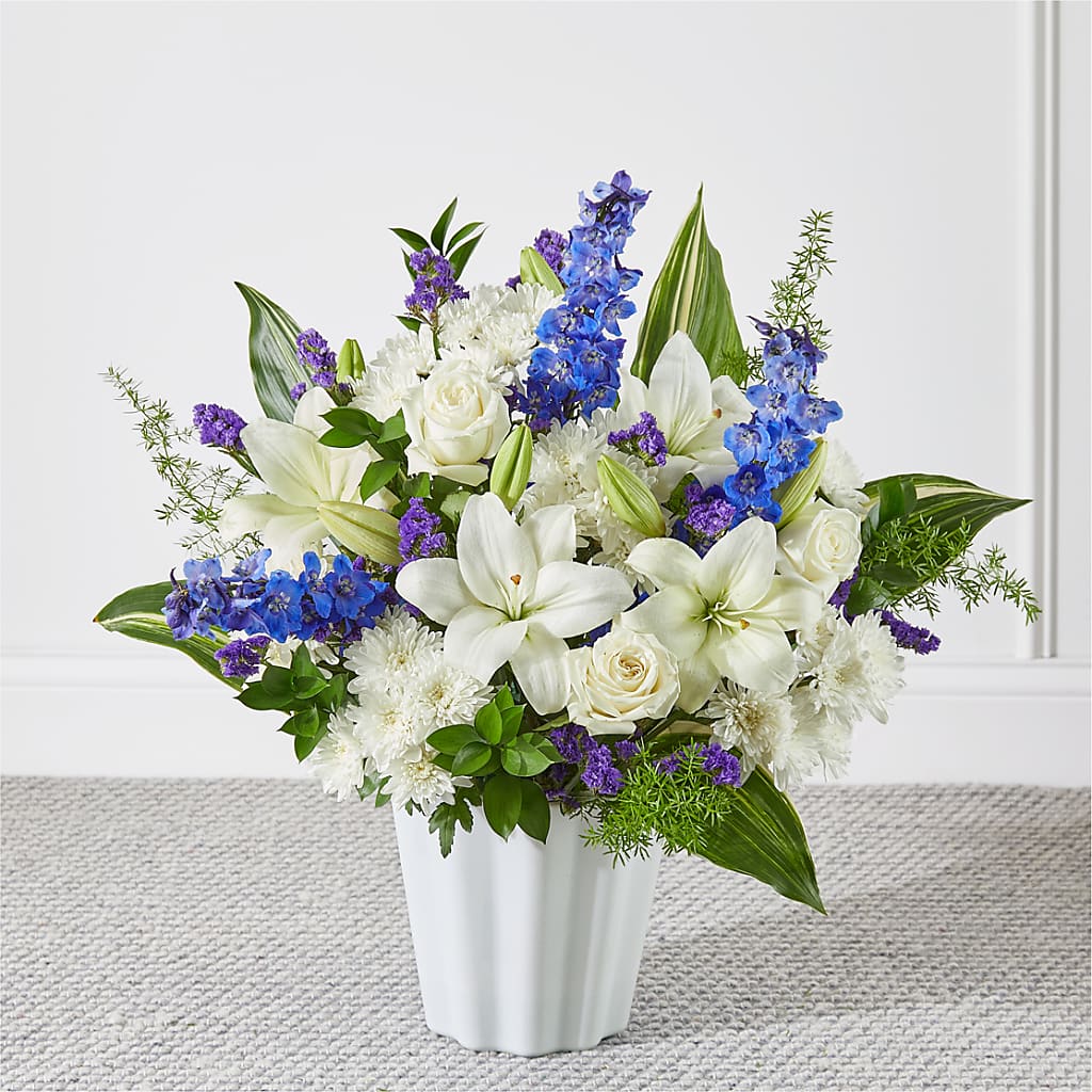 Take Comfort Floor Basket – Rosewood Flower Shop, Humble TX