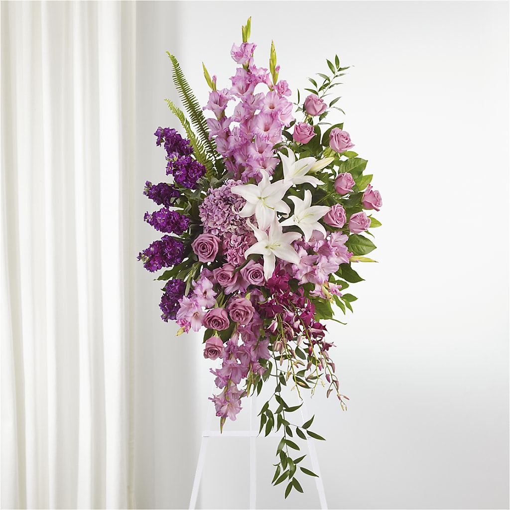 Never Alone Standing Spray – Rosewood Flower Shop, Humble TX