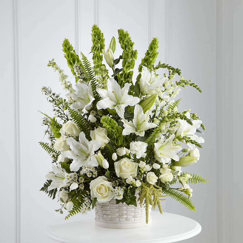 In Our Thoughts Arrangement – Rosewood Flower Shop, Humble TX