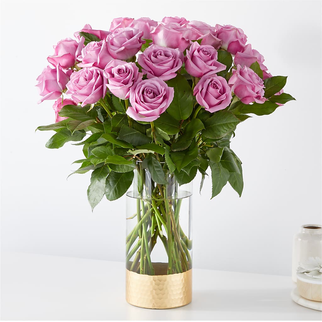 Secret Admirer Lavender Rose Bouquet – Rosewood Flower Shop, Humble TX