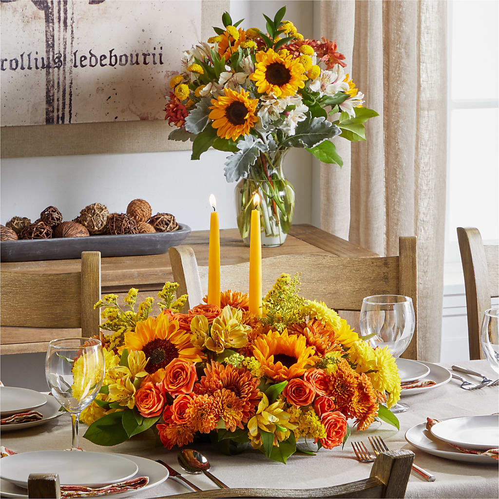 Golden Gathering Bundle – Rosewood Flower Shop, Humble TX