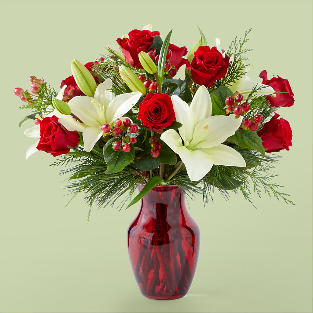 Evergreen Delight Bouquet – Rosewood Flower Shop, Humble TX